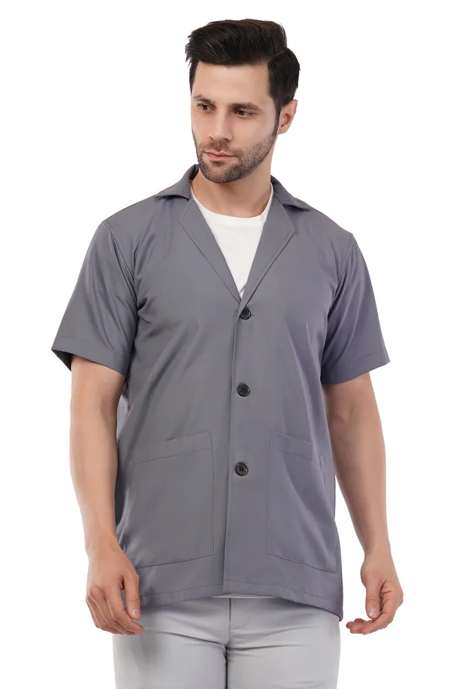 Mens Half Sleeve Apron Spectrum